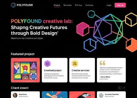 PolyFound.com concept 2